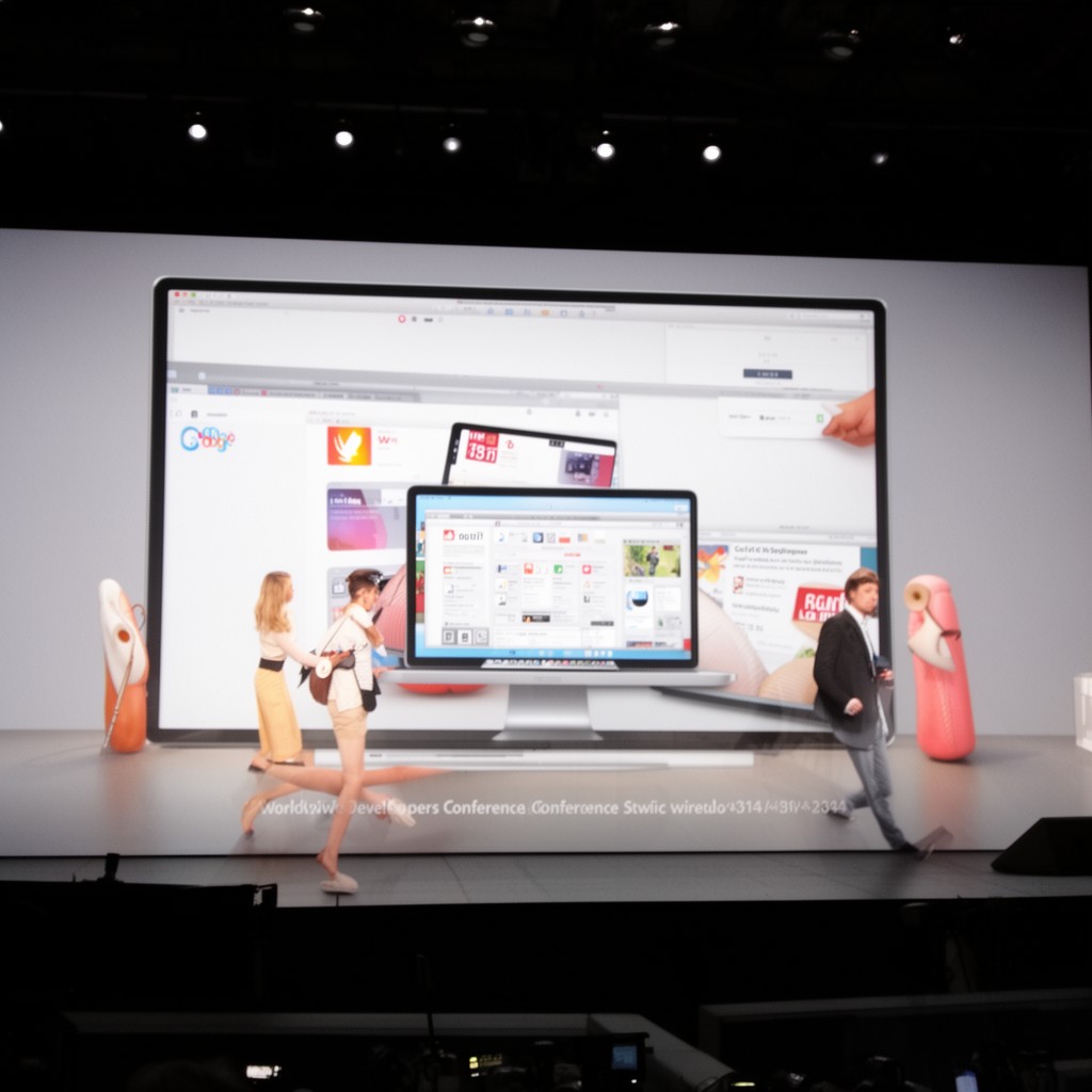 AI-generated illustration of Apple Worldwide Developers Conference 2014