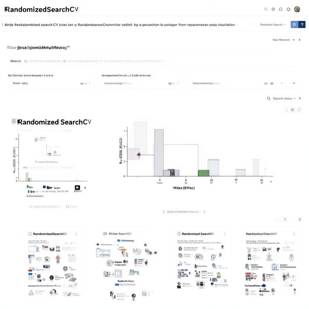 AI-generated illustration of RandomizedSearchCV