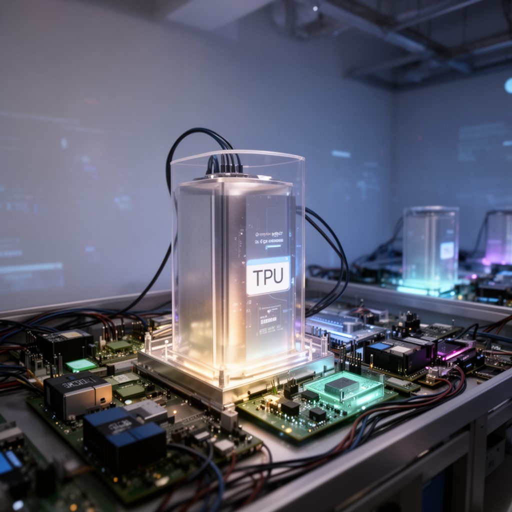 AI-generated illustration of TPU