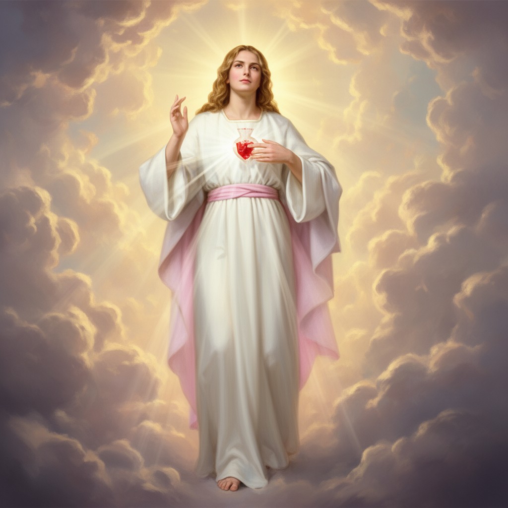 AI-generated illustration of Immaculate Conception