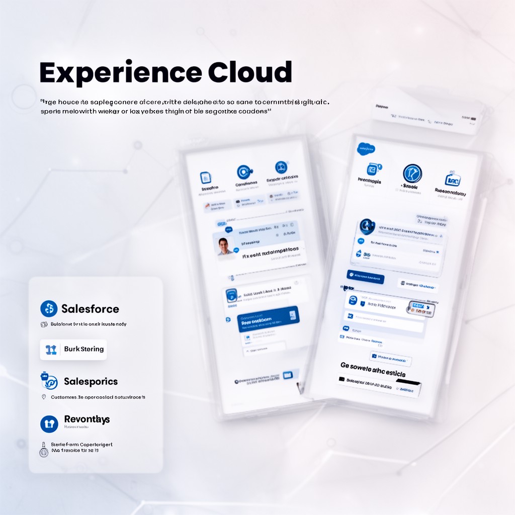 AI-generated illustration of Experience Cloud