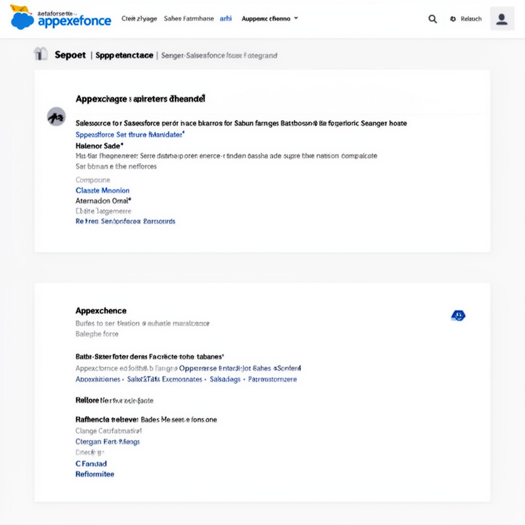 AI-generated illustration of AppExchange