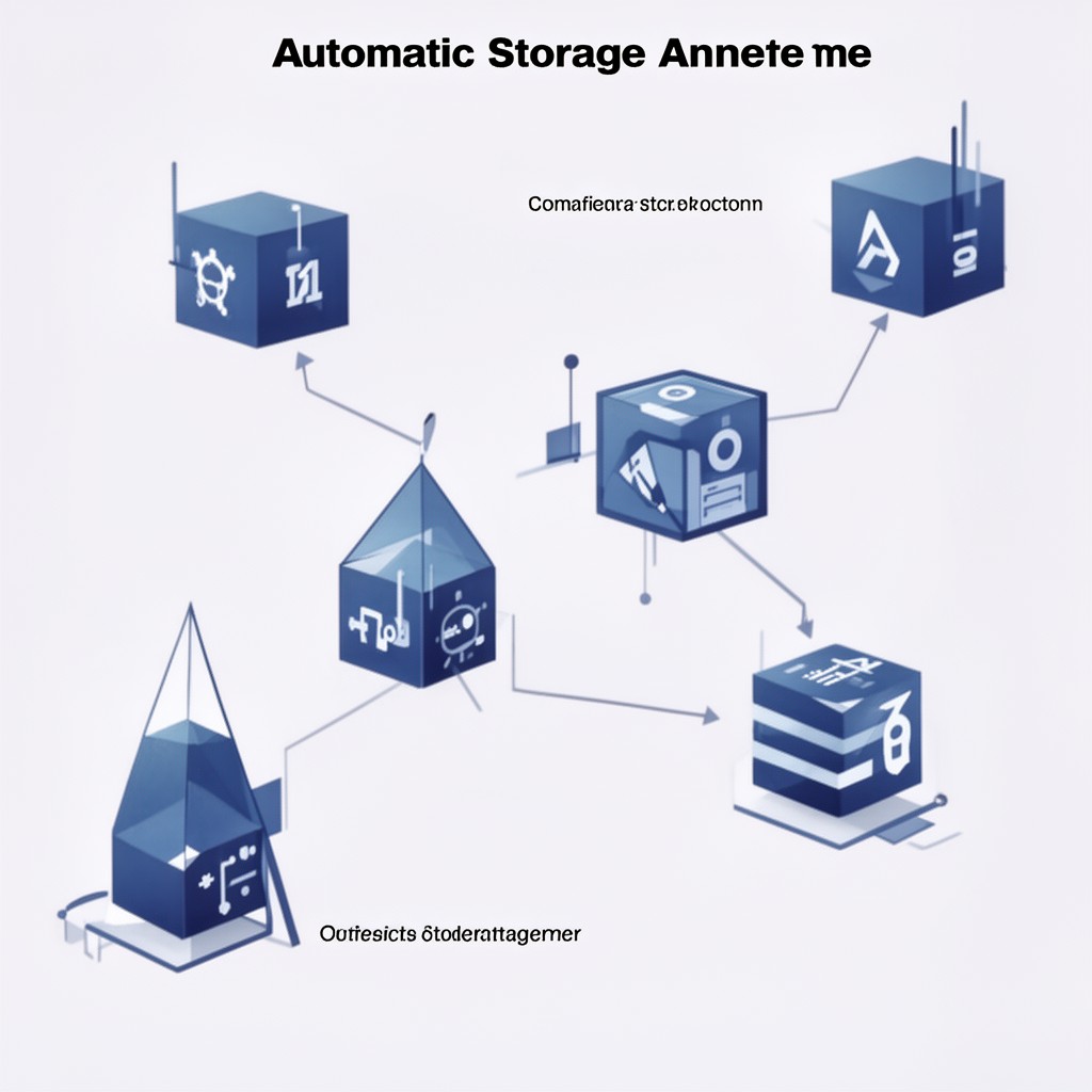 AI-generated illustration of Automatic Storage Management