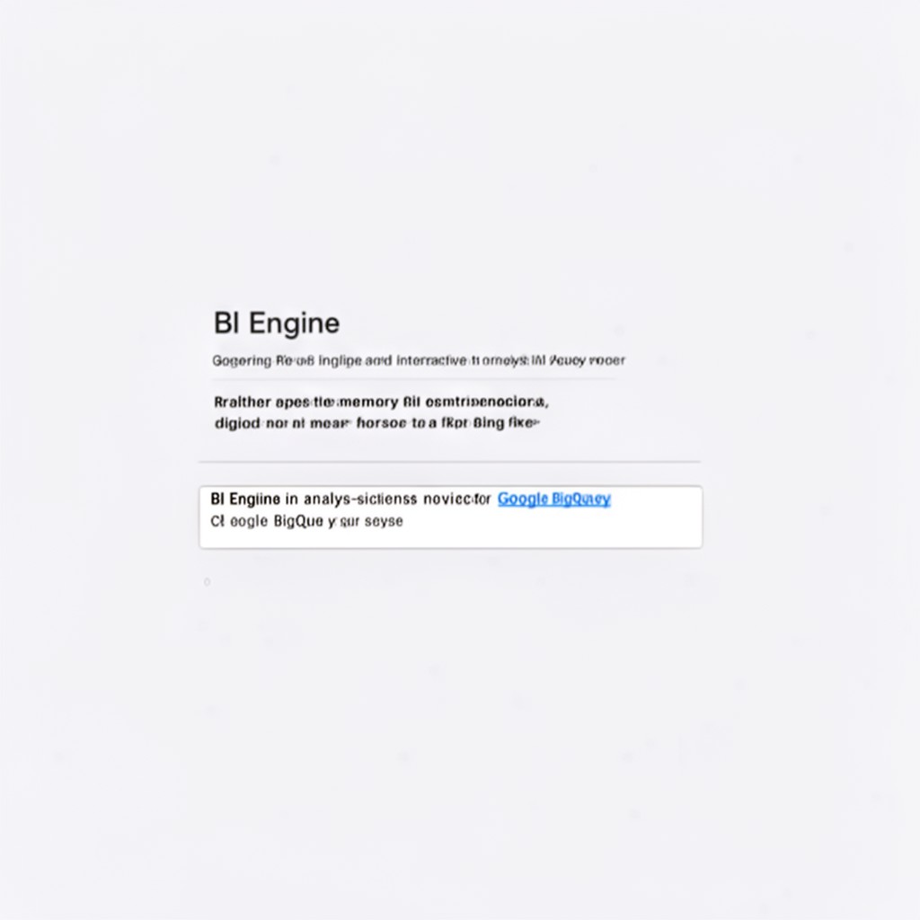 AI-generated illustration of BI Engine