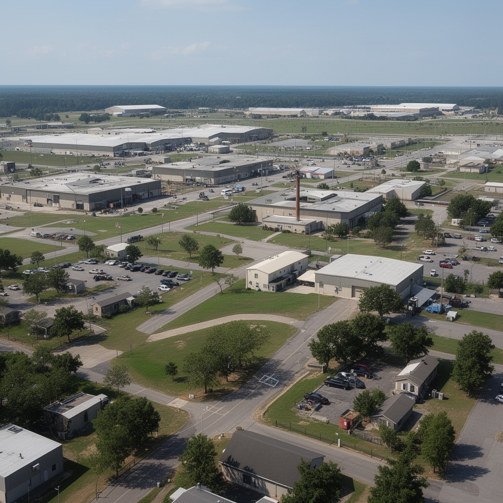 AI-generated illustration of Fort Liberty, North Carolina