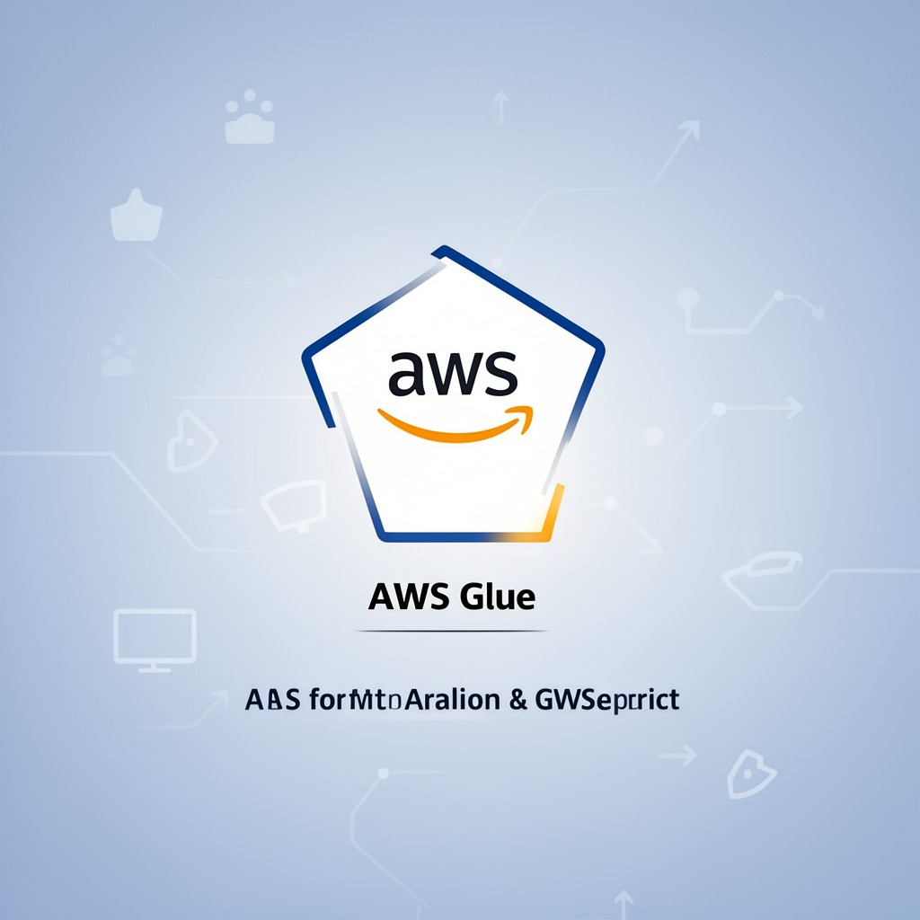 AI-generated illustration of AWS Glue