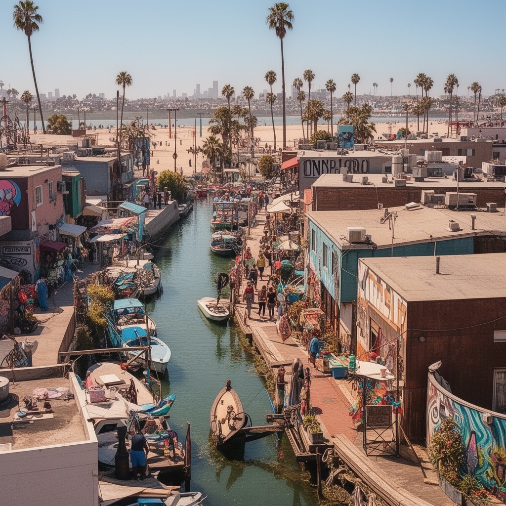 AI-generated illustration of Venice
