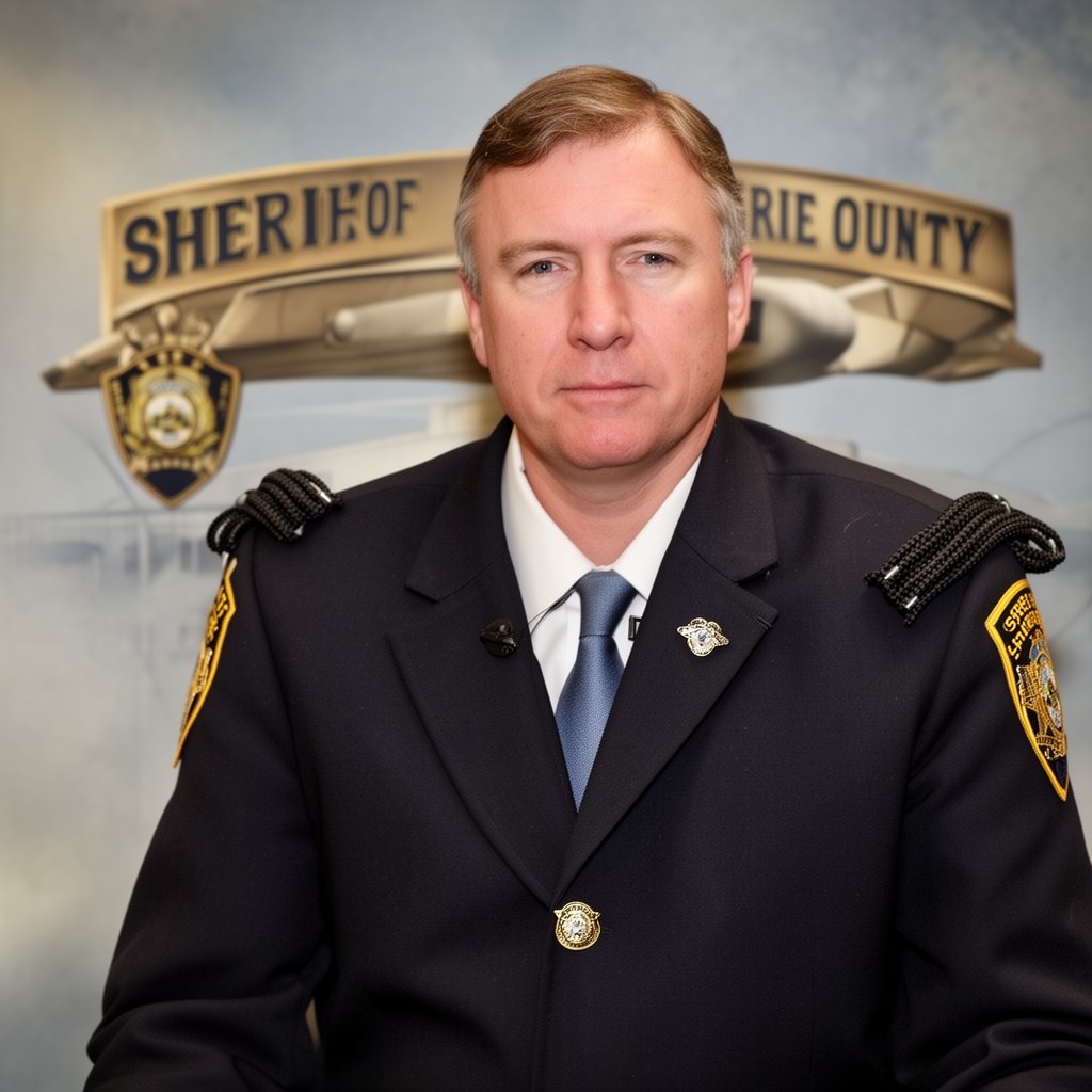 AI-generated illustration of Sheriff of Erie County, New York