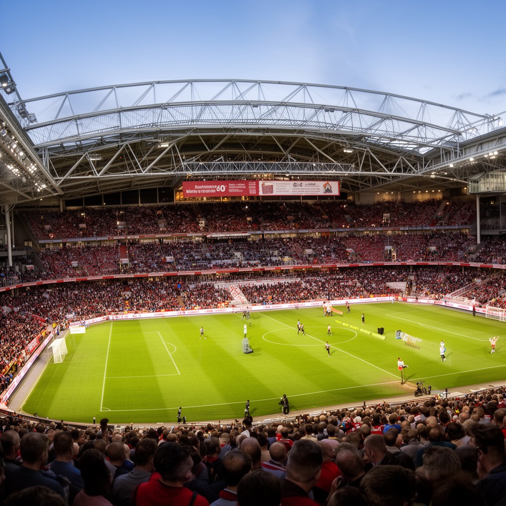 AI-generated illustration of St Mary’s Stadium