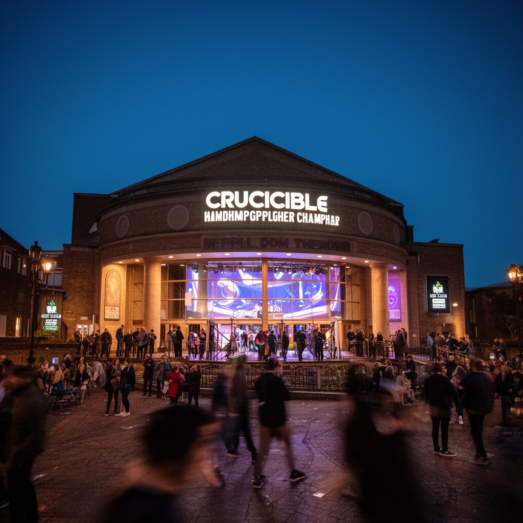 AI-generated illustration of Crucible Theatre