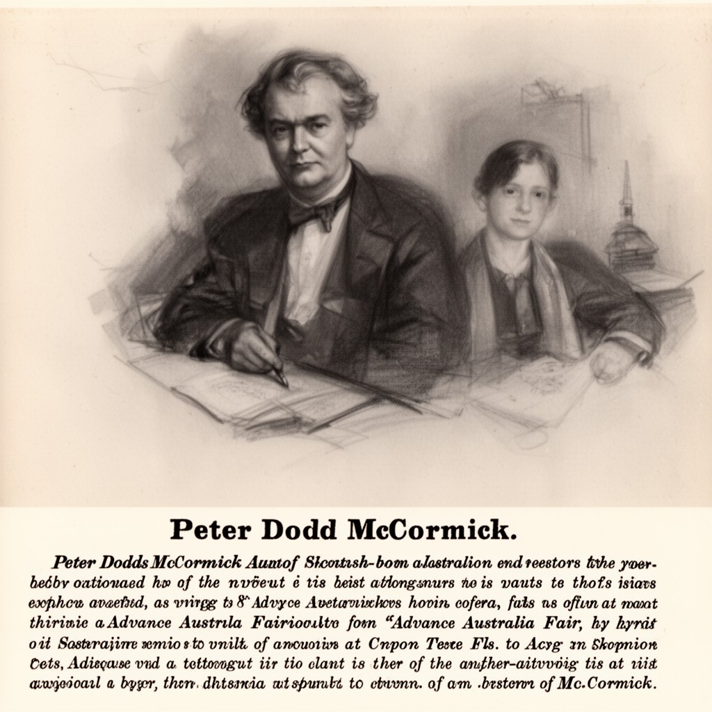 AI-generated illustration of Peter Dodds McCormick