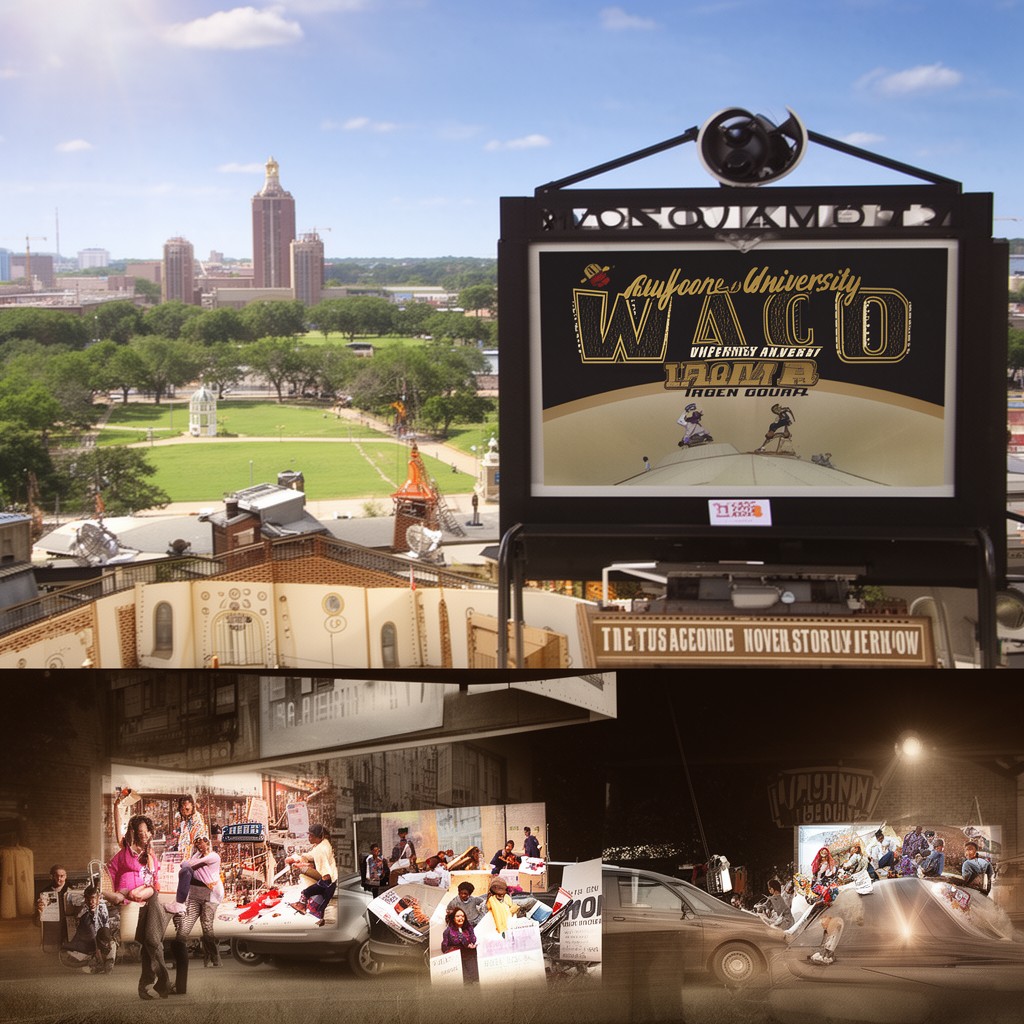 AI-generated illustration of Waco, Texas