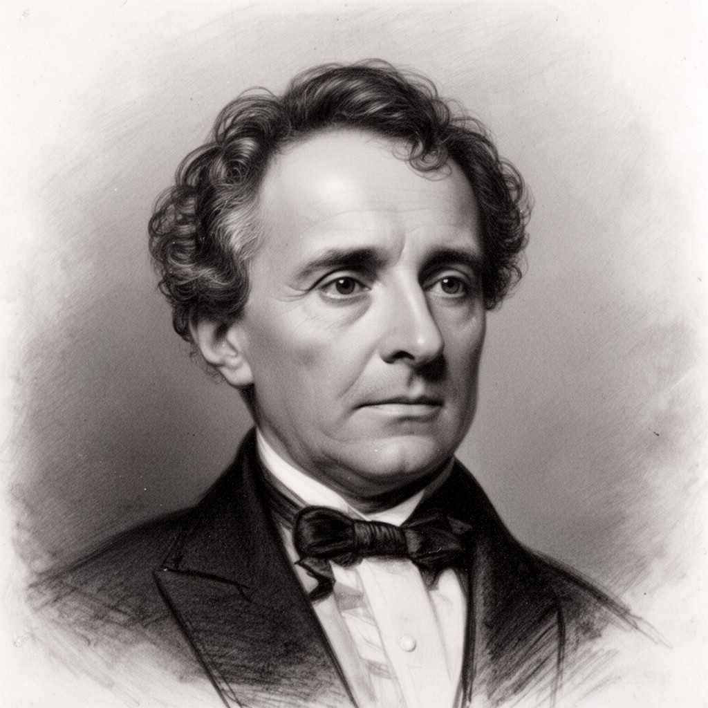 AI-generated illustration of George Walton Jr.