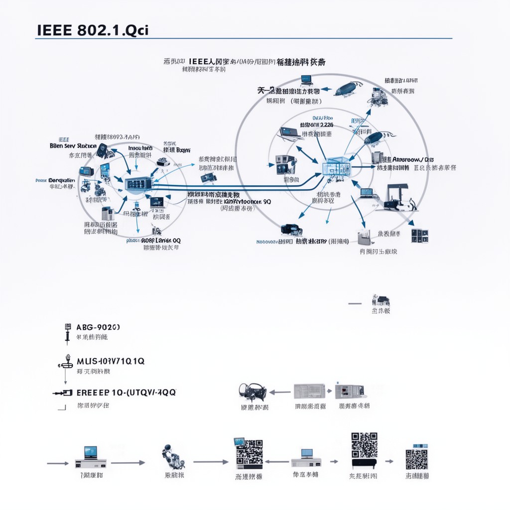 AI-generated illustration of IEEE 802.1Qci