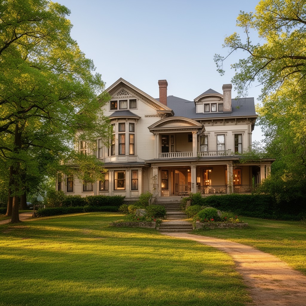 AI-generated illustration of Bingham-Waggoner Estate