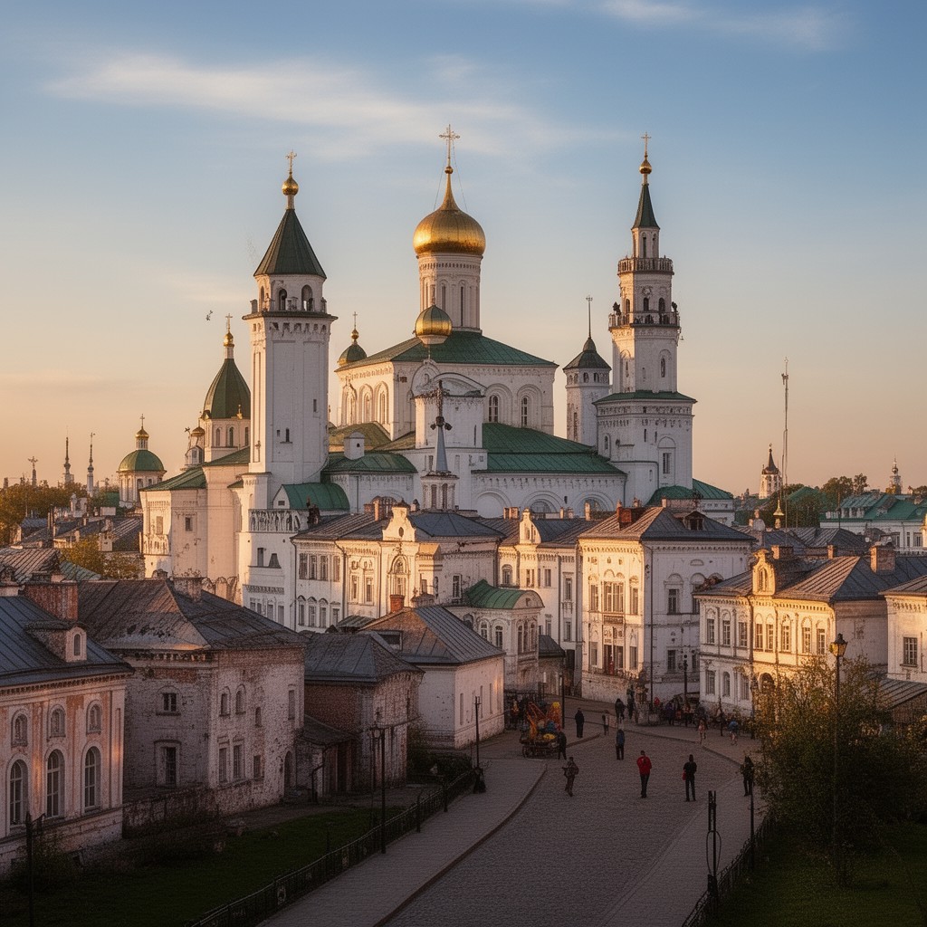 AI-generated illustration of Novgorod