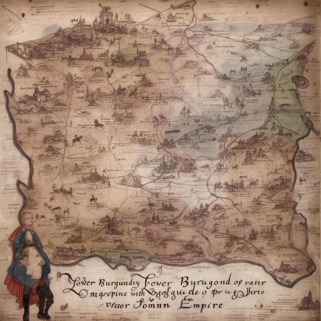 AI-generated illustration of Lower Burgundy