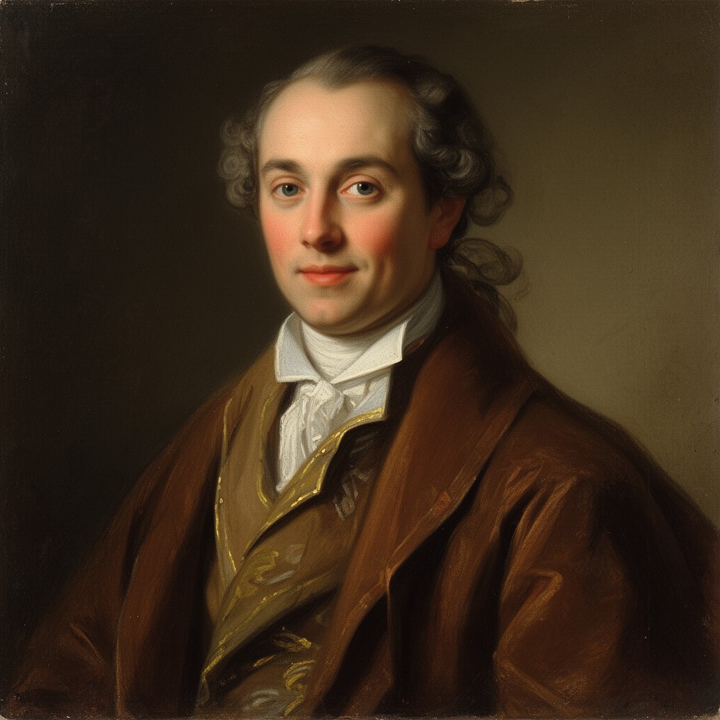 AI-generated illustration of Jean-Baptiste Perronneau
