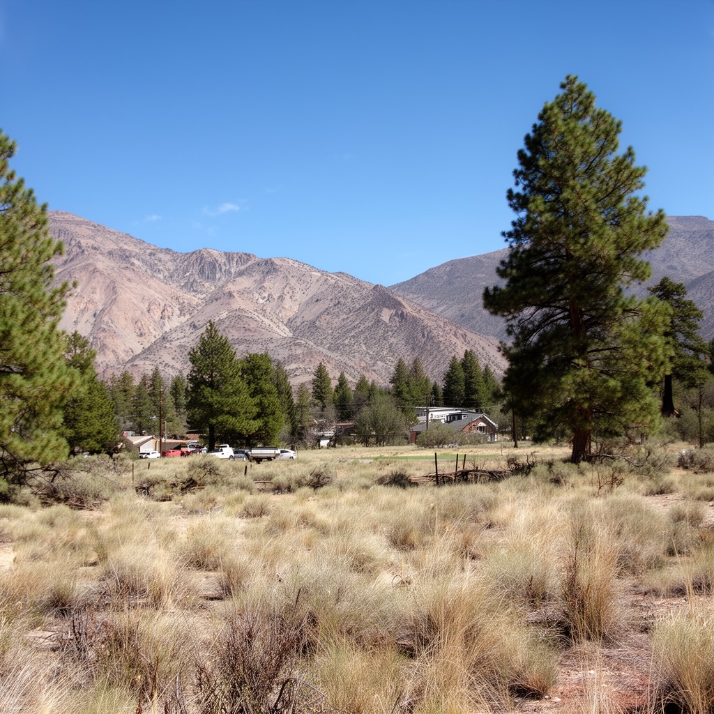 AI-generated illustration of Big Pine, California