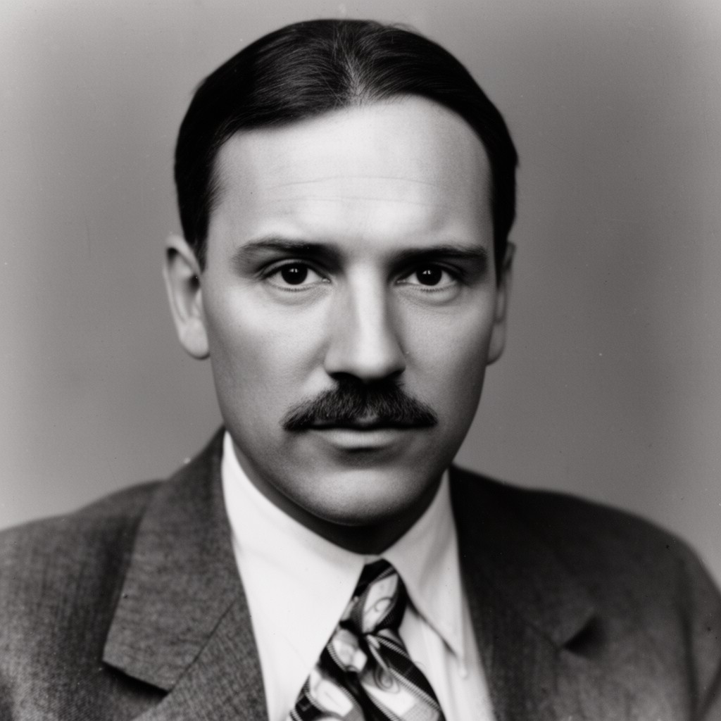 AI-generated illustration of Anton Drexler
