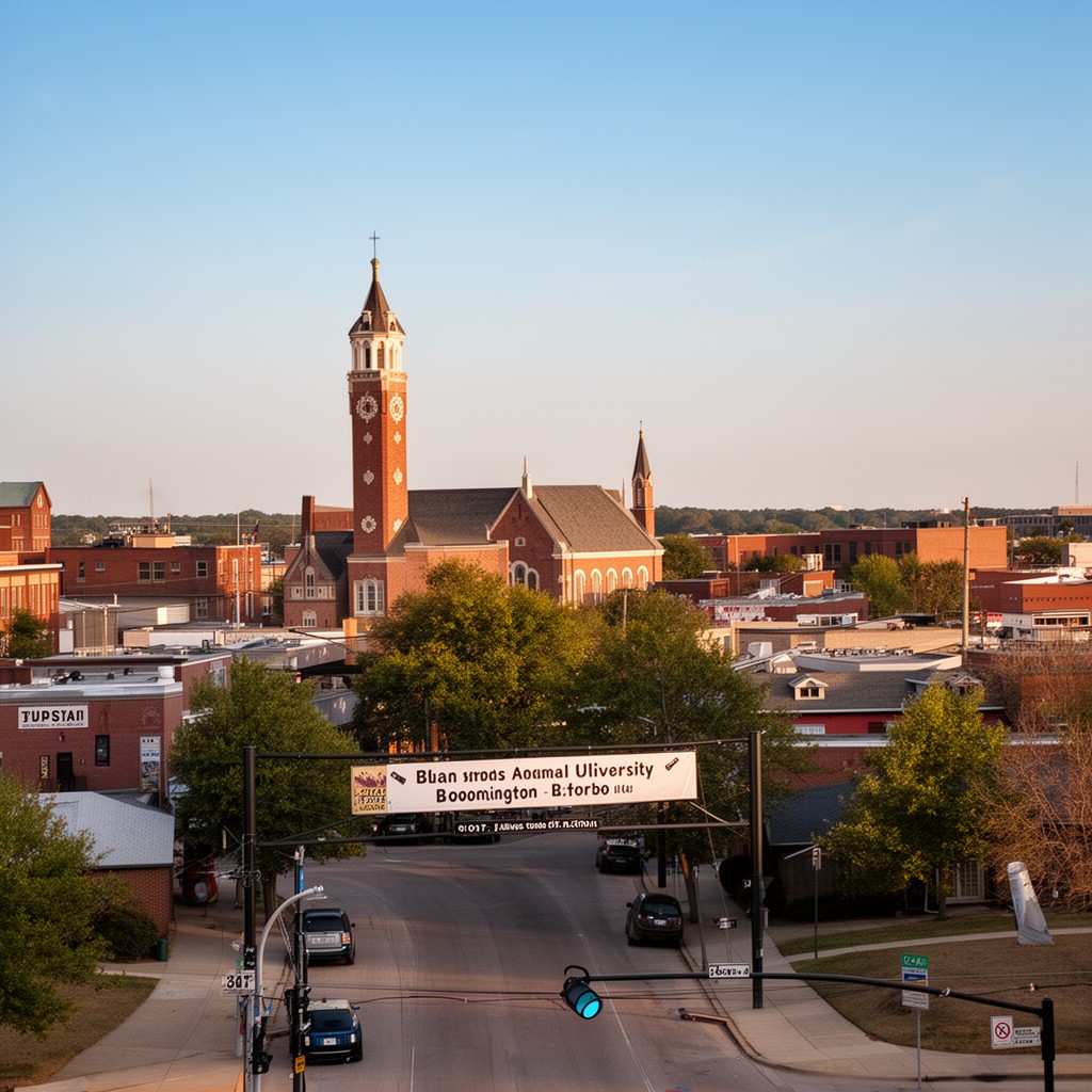 AI-generated illustration of Normal, Illinois