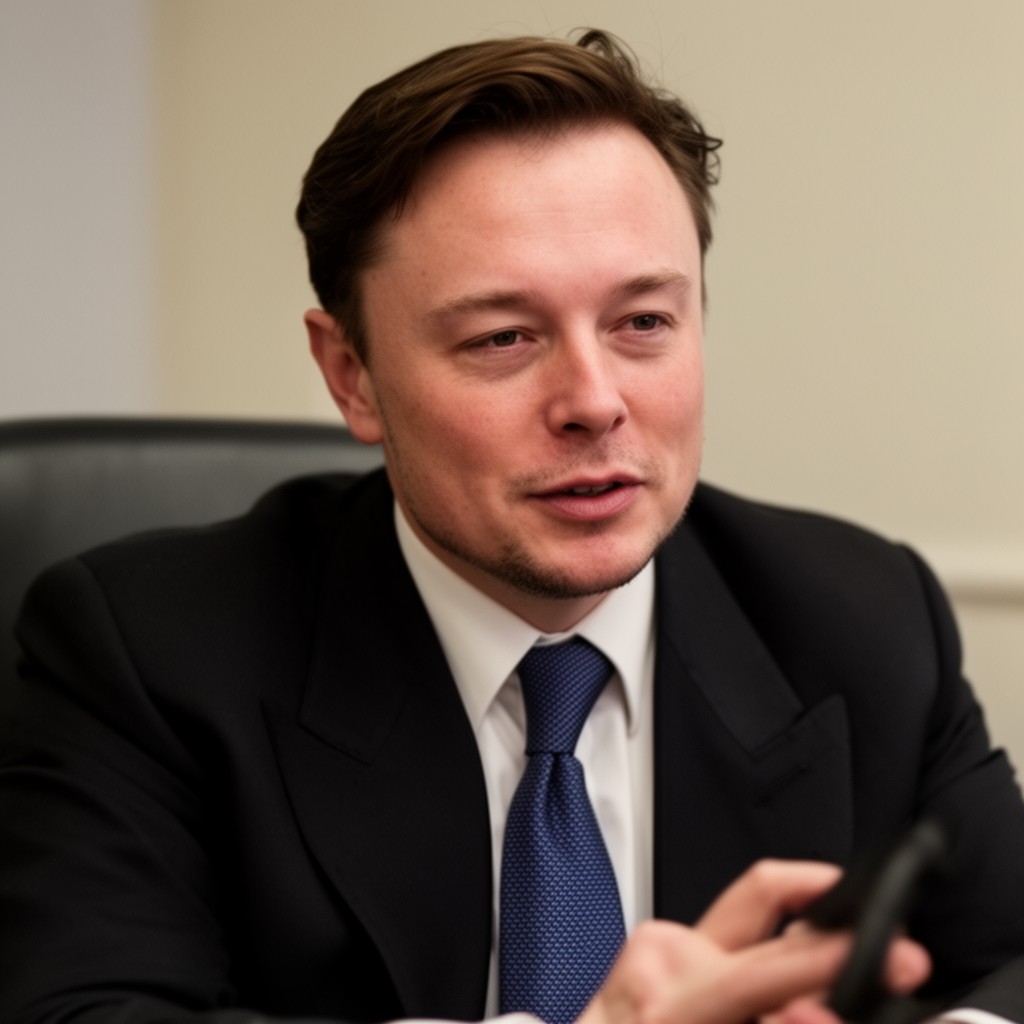 AI-generated illustration of Errol Musk