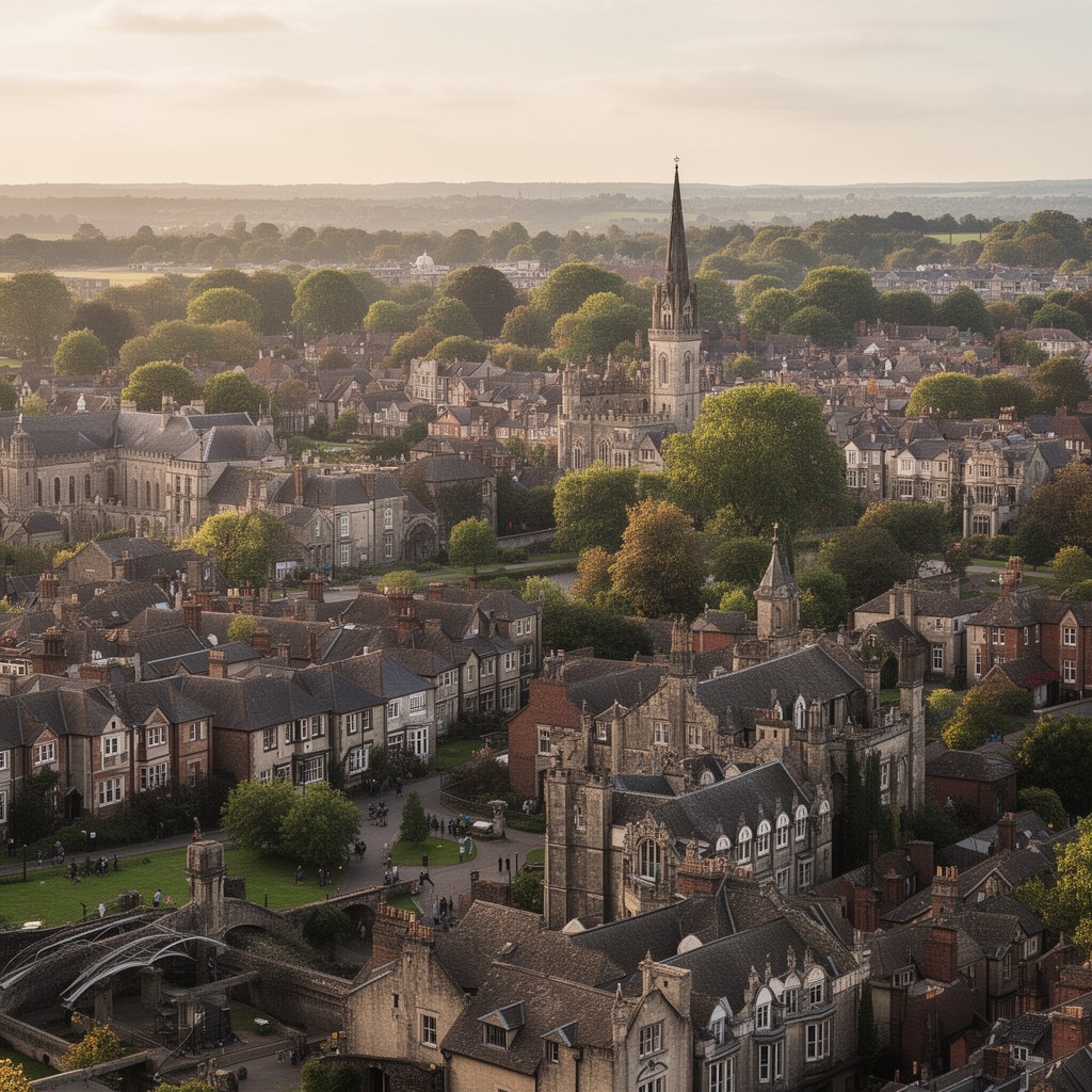 AI-generated illustration of Solihull