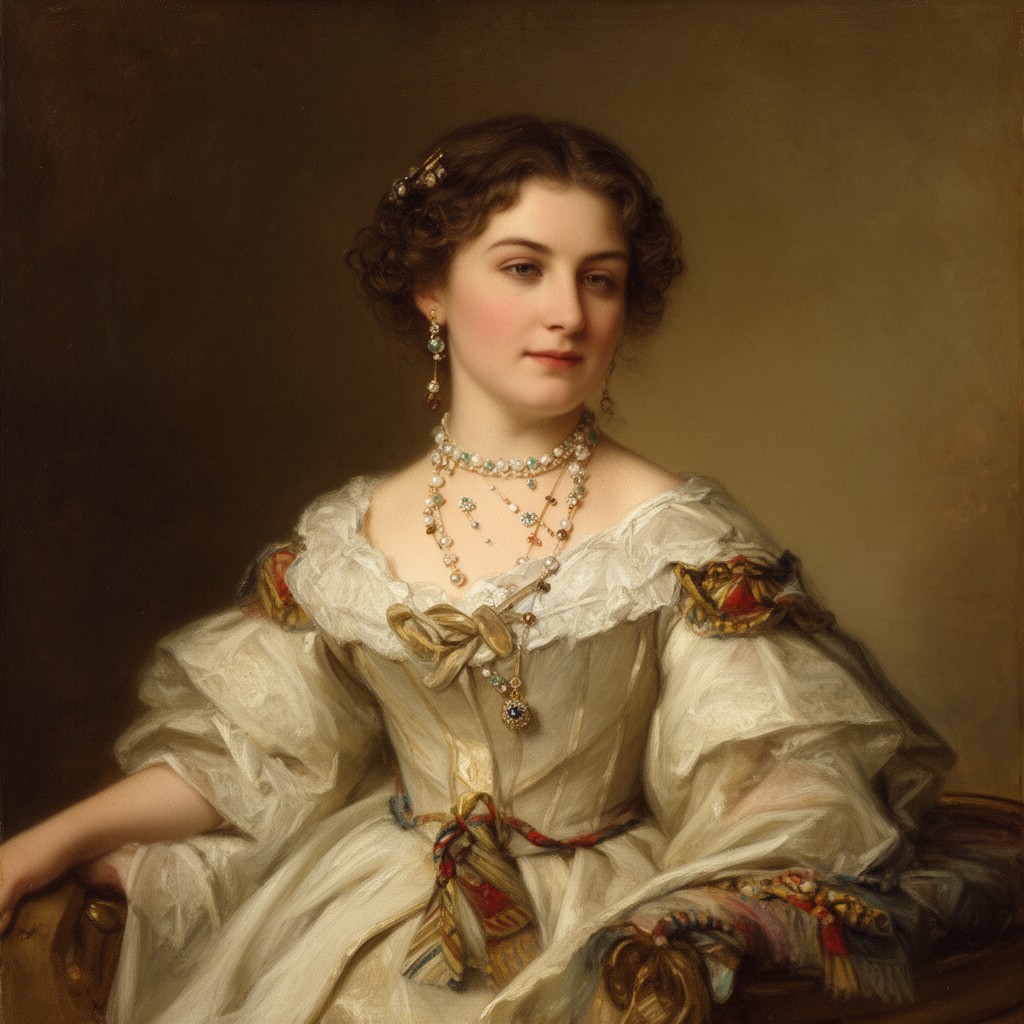 AI-generated illustration of Marie-Adélaïde, Grand Duchess of Luxembourg