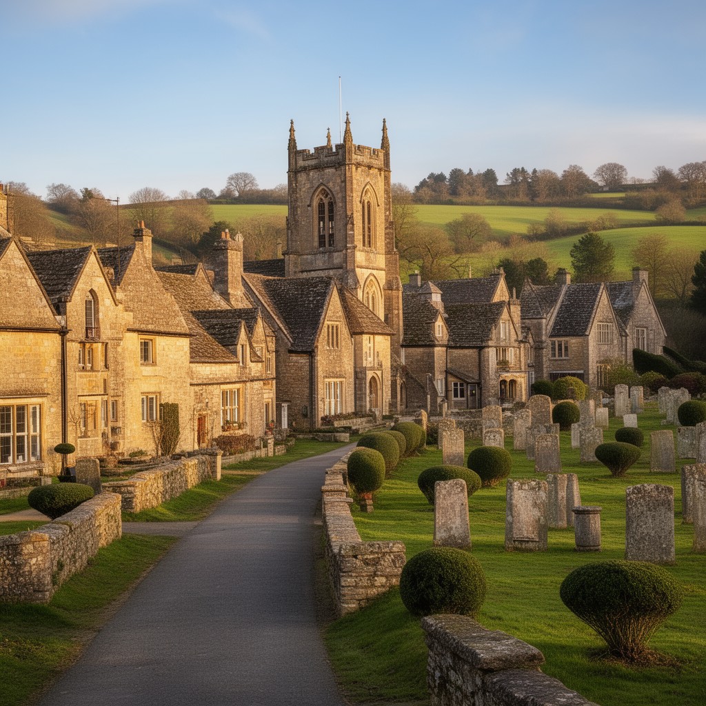 AI-generated illustration of Painswick
