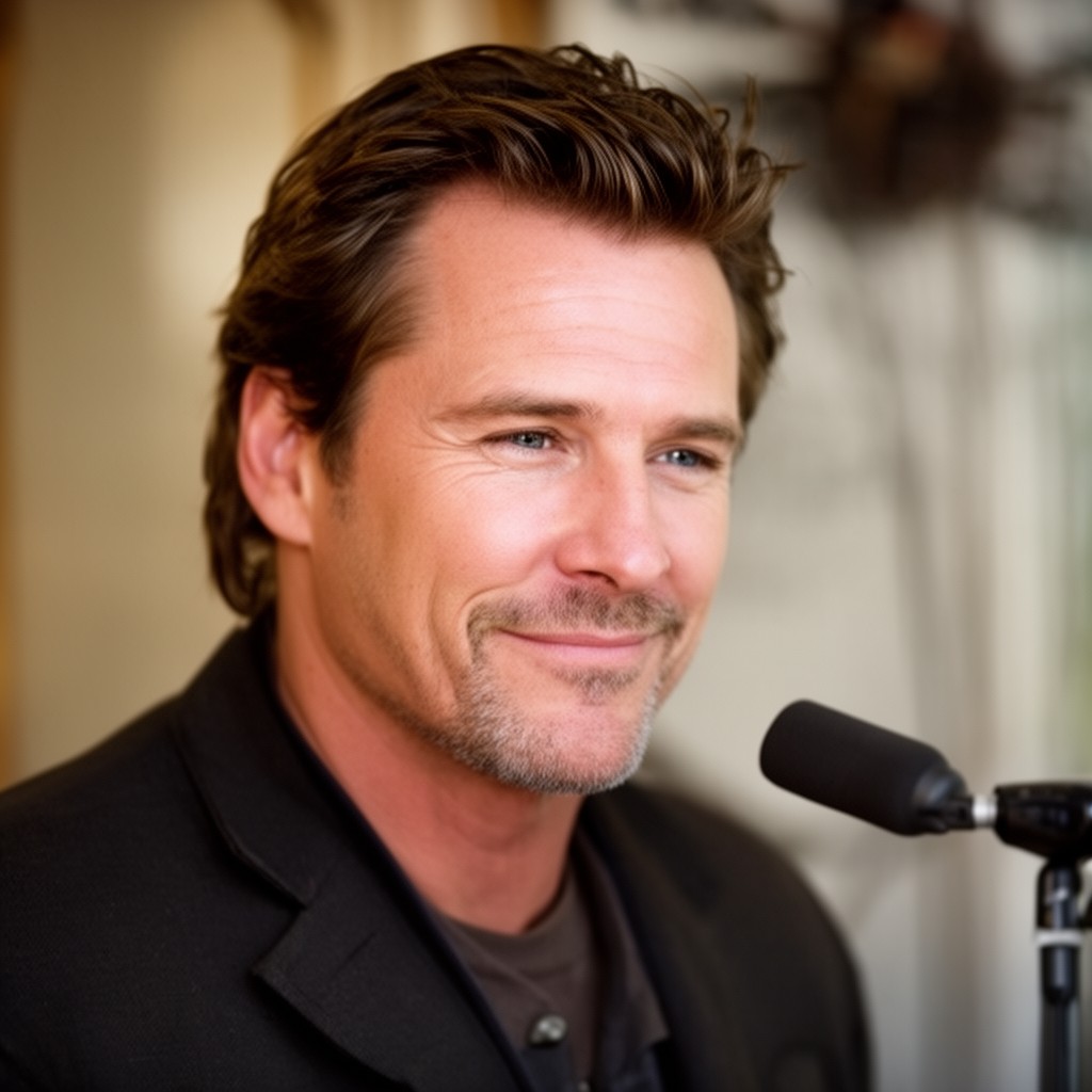 AI-generated illustration of Val Kilmer