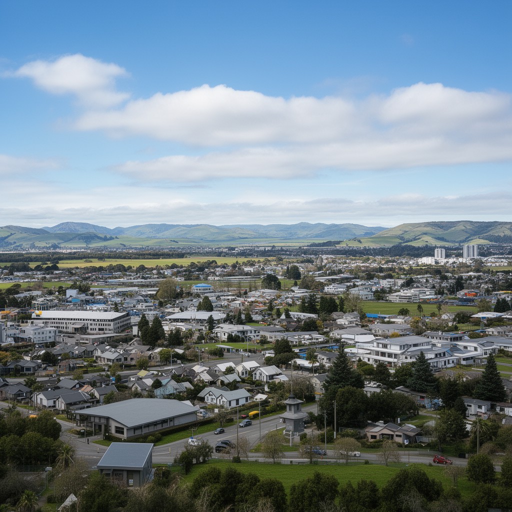 AI-generated illustration of Palmerston North