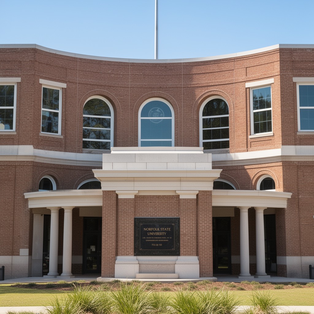 AI-generated illustration of Norfolk State University