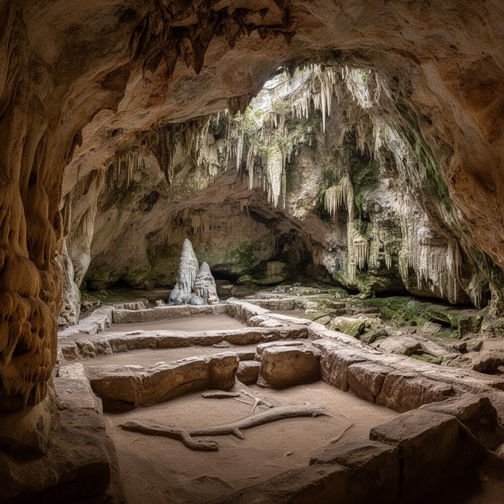 AI-generated illustration of Grotte de Foissac