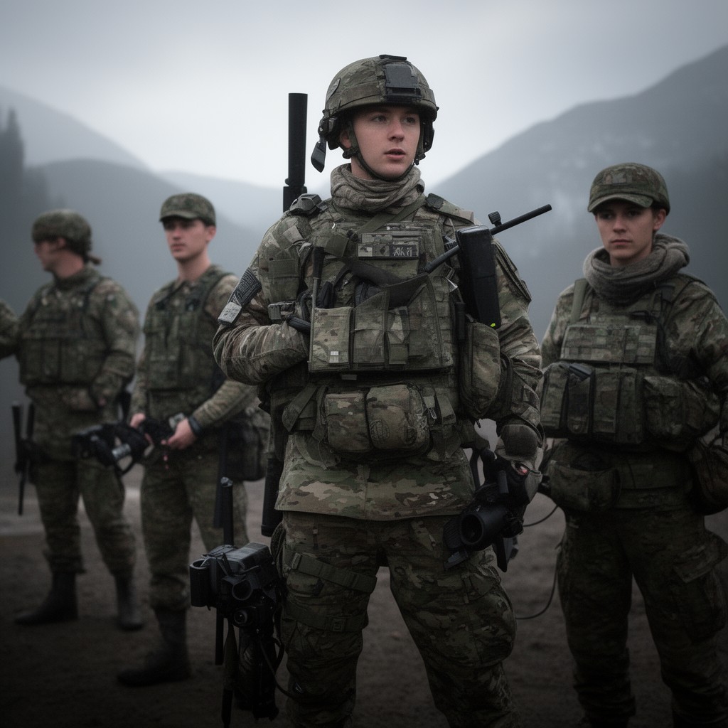 AI-generated illustration of Special Reconnaissance Regiment