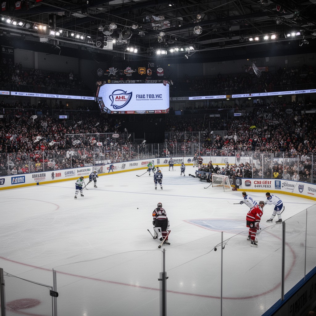 AI-generated illustration of AHL Eastern Conference
