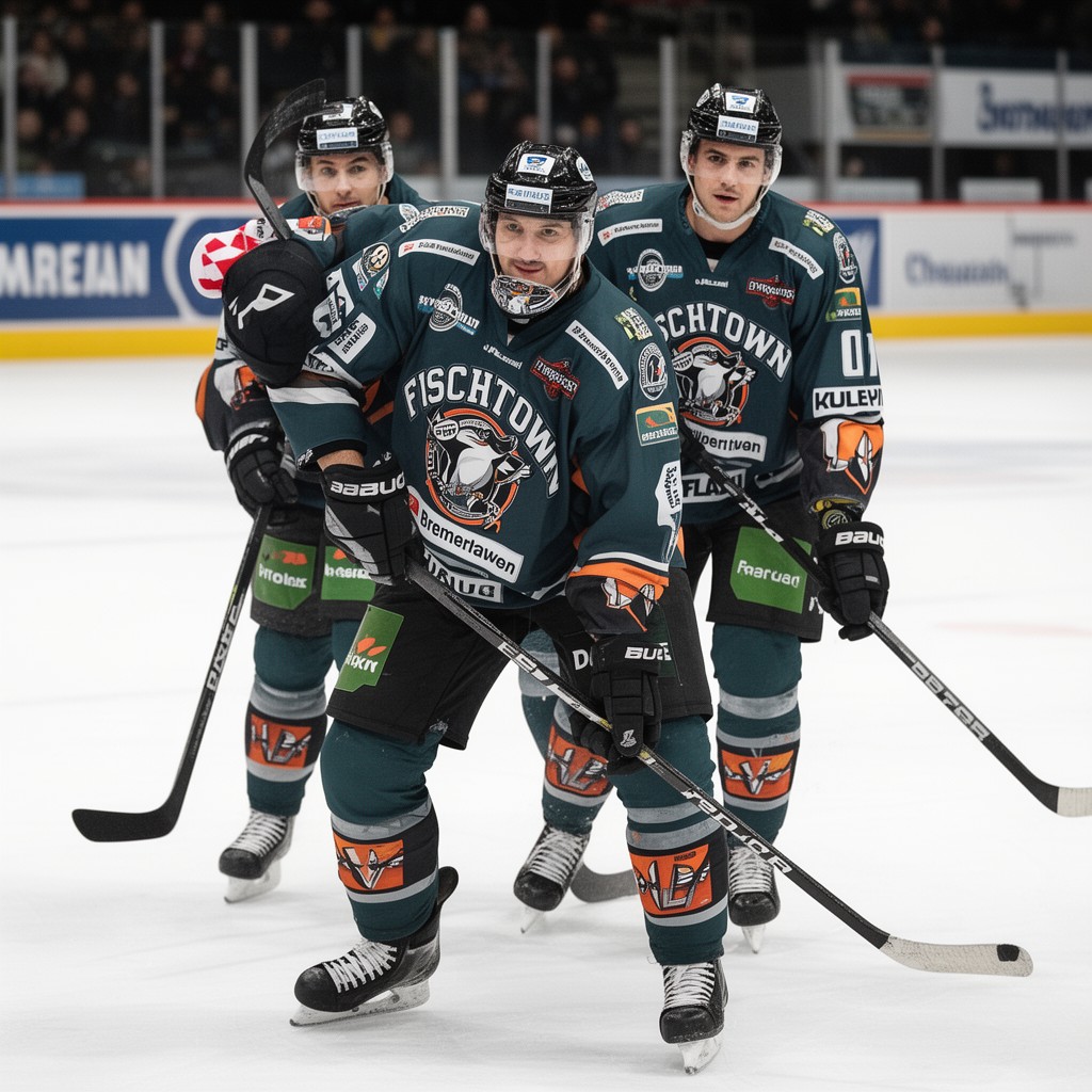AI-generated illustration of Fischtown Pinguins Bremerhaven