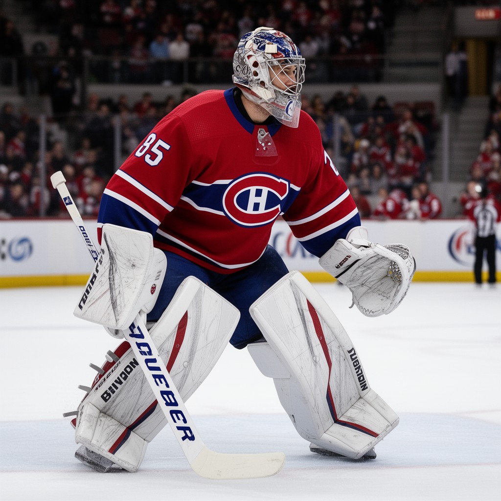 AI-generated illustration of Carey Price