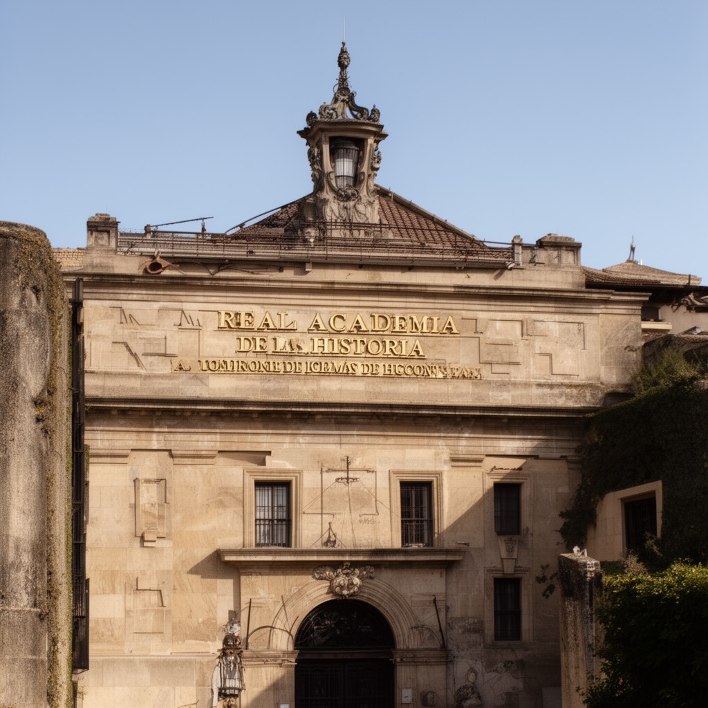 AI-generated illustration of Real Academia de la Historia