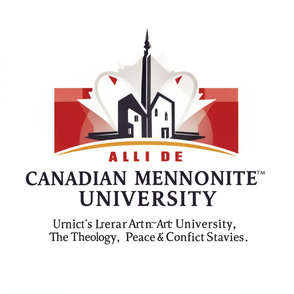 AI-generated illustration of Canadian Mennonite University