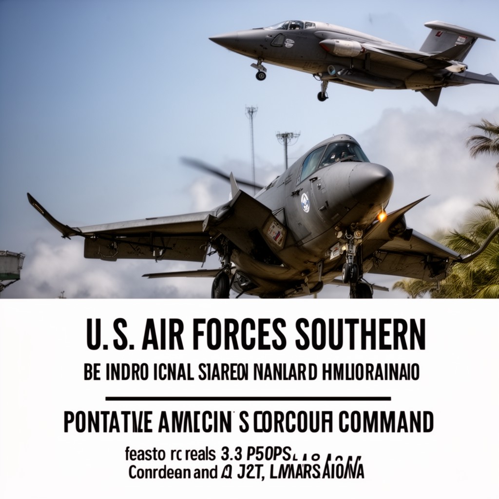 AI-generated illustration of U.S. Air Forces Southern