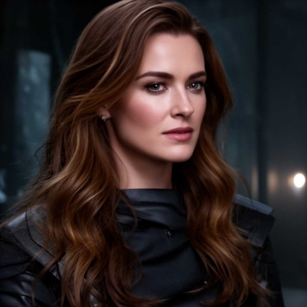 AI-generated illustration of Kate Beckinsale