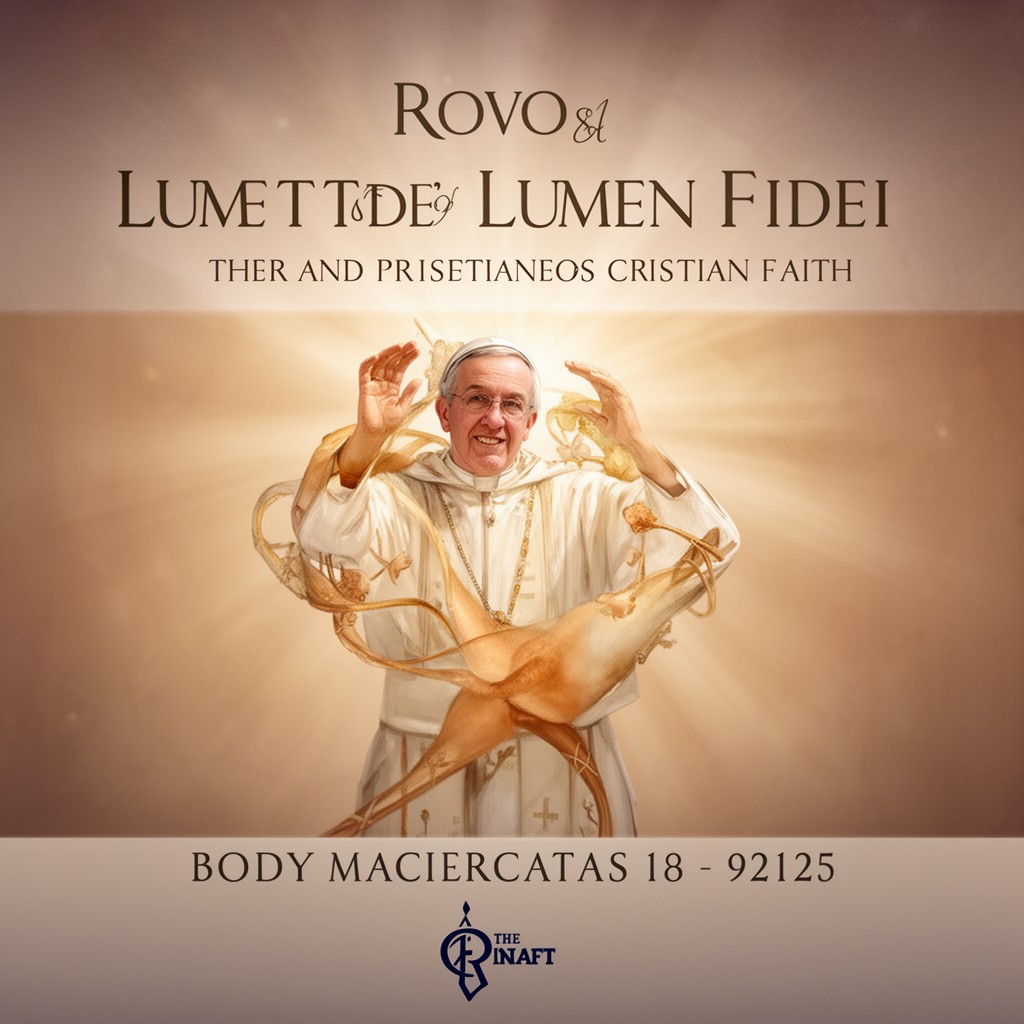 AI-generated illustration of Lumen fidei