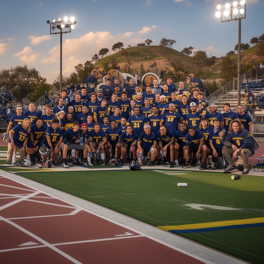 AI-generated illustration of California Golden Bears men’s track and field