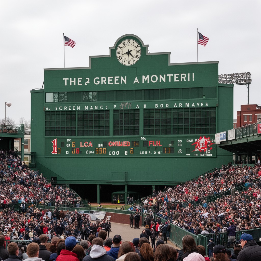 AI-generated illustration of Green Monster