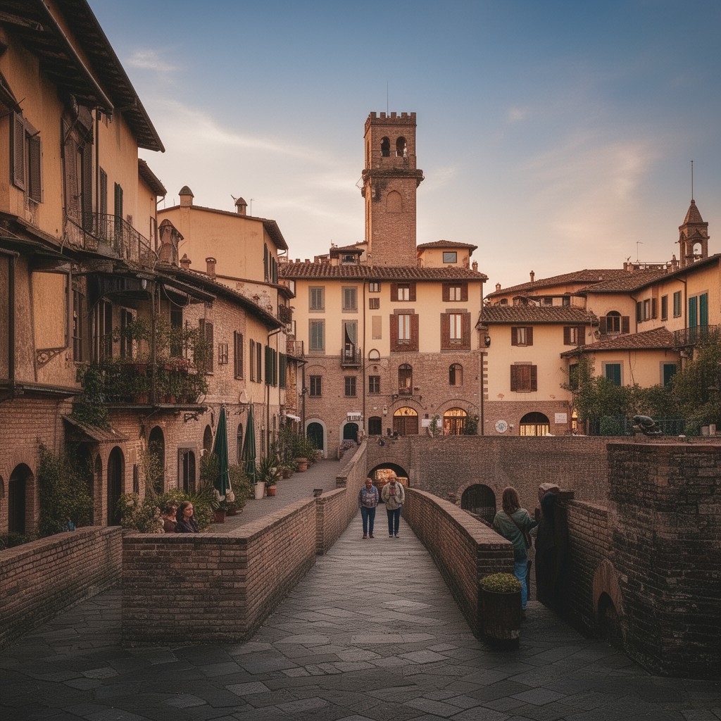 AI-generated illustration of Lucca