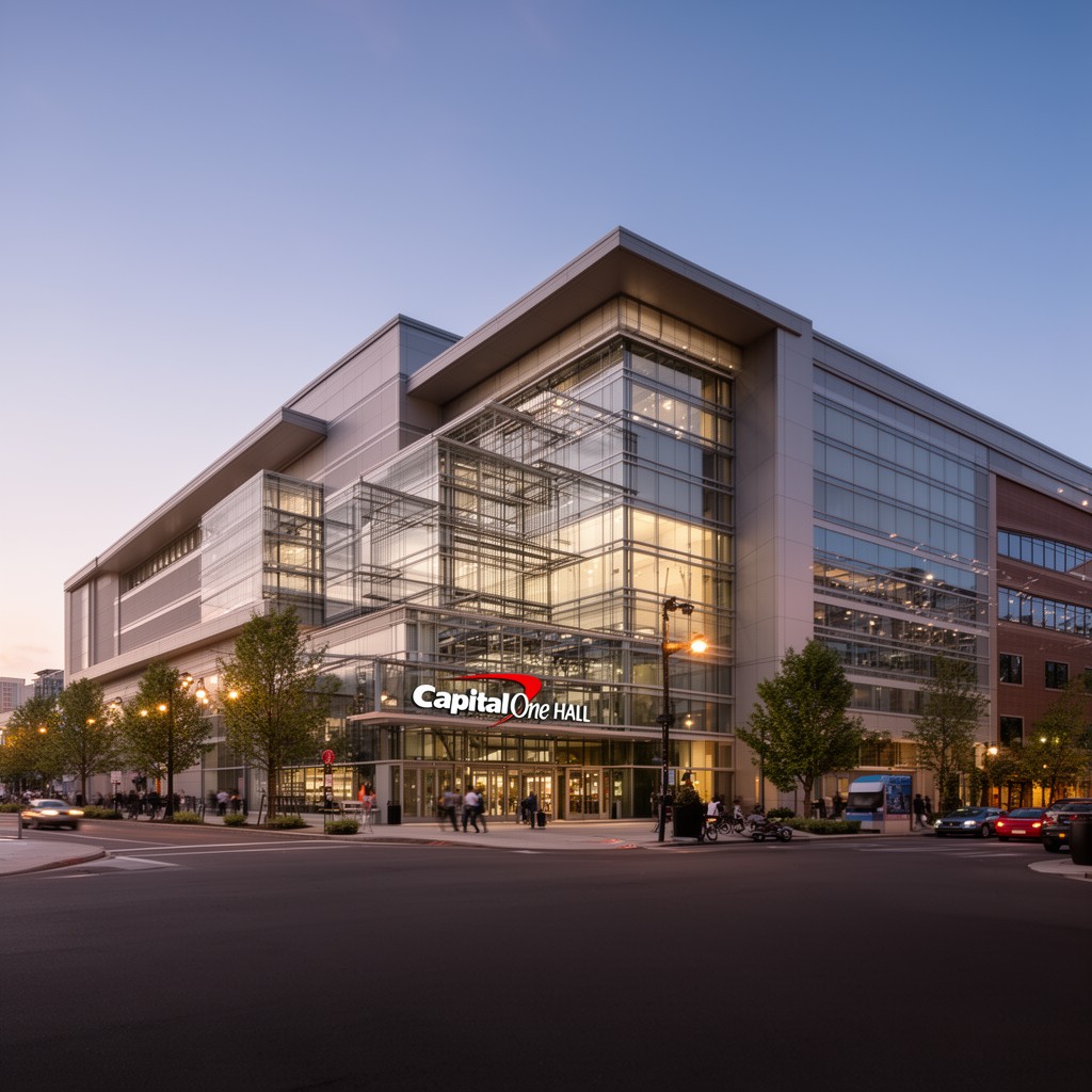 AI-generated illustration of Capital One Hall