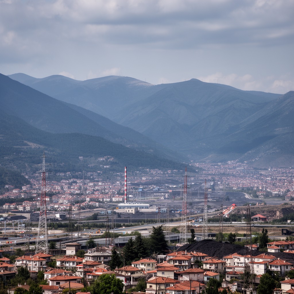 AI-generated illustration of Kozani (regional unit)