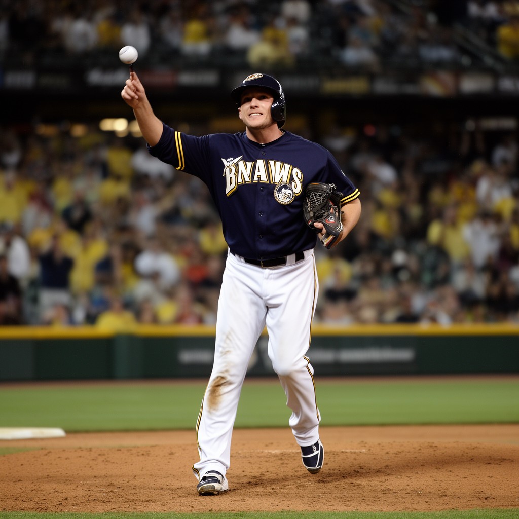 AI-generated illustration of Ryan Braun