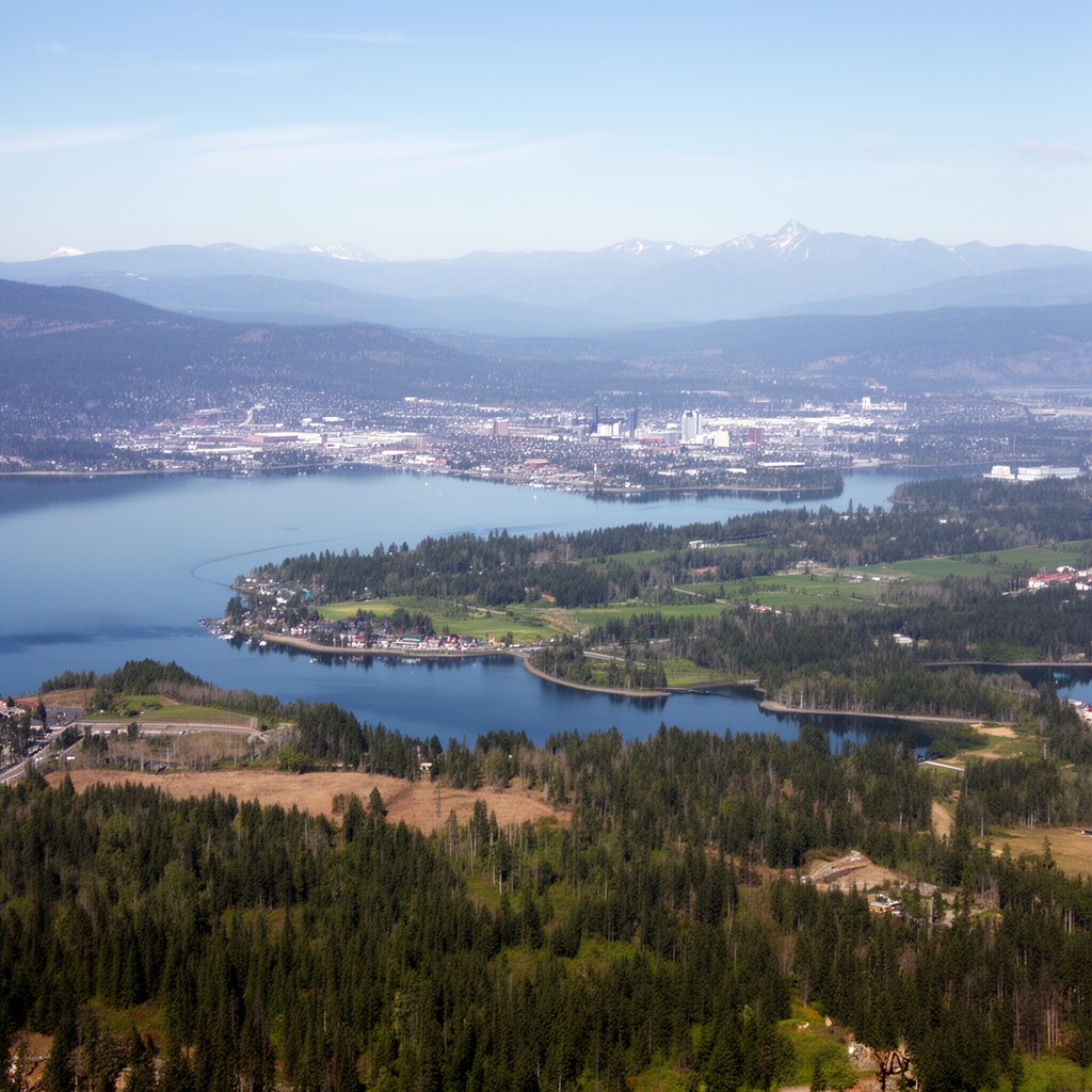AI-generated illustration of Kootenai County