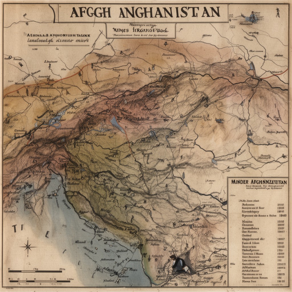 AI-generated illustration of Afghanistan